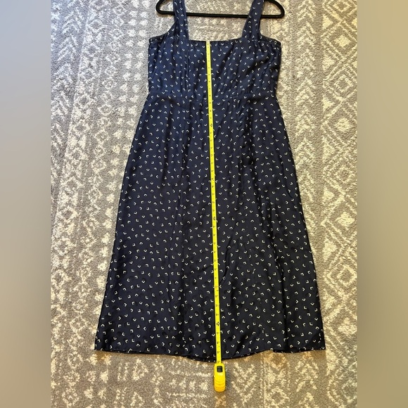 Vintage Ralph Lauren Blue Sleeveless Square Neck Sundress size 12 (J126) - Picture 11 of 13